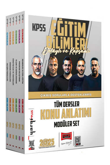 Yargı Yayınları 2025 KPSS Eğitim Bilimleri Konu Anlatımlı Modüler Set (6 Kitap) - 1