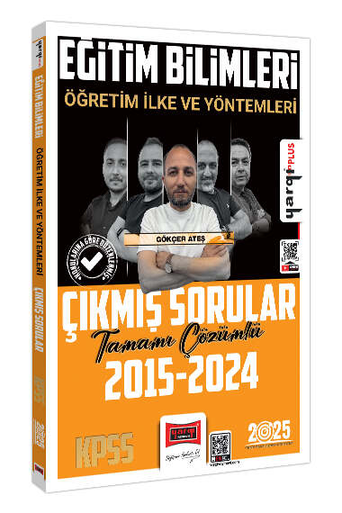 Yargı Yayınları 2025 KPSS Eğitim Bilimleri Öğretim İlke ve Yöntemleri Tamamı Çözümlü Çıkmış Sorular - 1