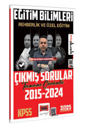 Yargı Yayınları 2025 KPSS Eğitim Bilimleri Rehberlik ve Özel Eğitim Tamamı Çözümlü Çıkmış Sorular - Yargı Yayınları