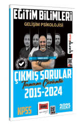 Yargı Yayınları 2025 KPSS Eğitim Bilimleri Gelişim Psikolojisi Tamamı Çözümlü Çıkmış Sorular - Yargı Yayınları