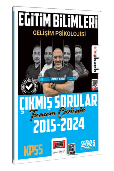 Yargı Yayınları 2025 KPSS Eğitim Bilimleri Gelişim Psikolojisi Tamamı Çözümlü Çıkmış Sorular - 1