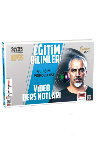 Yargı Yayınları 2025 KPSS Eğitim Bilimleri Gelişim Psikolojisi Video Ders Notları - 1