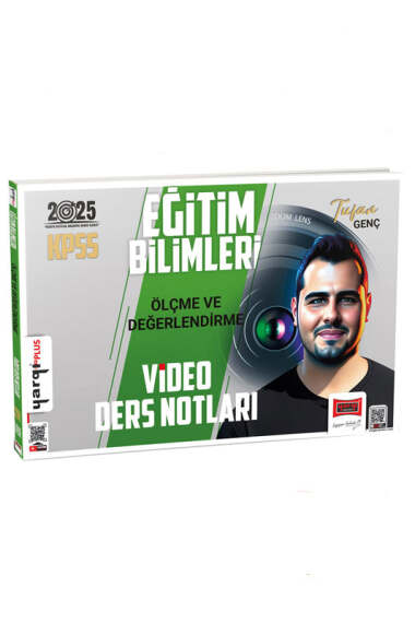 Yargı Yayınları 2025 KPSS Eğitim Bilimleri Ölçme ve Değerlendirme Video Ders Notları - 1