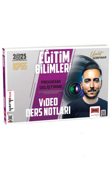 Yargı Yayınları 2025 KPSS Eğitim Bilimleri Program Geliştirme Sınıf Yönetimi - Öğretim Teknolojileri ve Materyal Tasarımı Video Ders Notları - 1