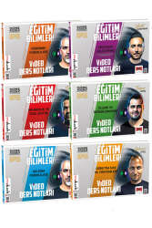 Yargı Yayınları 2025 KPSS Eğitim Bilimleri Tüm Dersler Video Ders Notları Seti - Yargı Yayınları