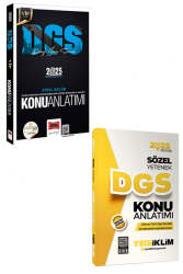 Yargı Yayınları & Yediiklim Yayınları 2025 DGS Sözel Yetenek Konu Anlatım Seti - Yargı Yayınları