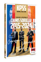 Yargı Yayınları 2025 KPSS Genel Kültür 2015-2024 Konularına Göre Düzenlenmiş Tamamı Çözümlü Çıkmış Sorular - Yargı Yayınları
