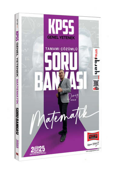 Yargı Yayınları 2025 KPSS Genel Yetenek Tamamı Çözümlü Matematik Soru Bankası - 1