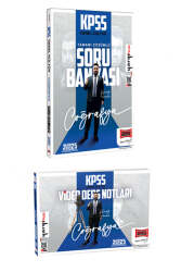 Yargı Yayınları 2025 KPSS Genel Kültür Tamamı Çözümlü Coğrafya Soru Bankası ve Video Ders Notları Seti - Yargı Yayınları