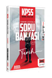 Yargı Yayınları 2025 KPSS Genel Kültür Tamamı Çözümlü Tarih Soru Bankası - Yargı Yayınları