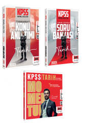 Yargı Yayınları 2025 KPSS Genel Kültür Tarih Konu Anlatımı & Soru Bankası ve Momentum Tarih Kamp Kitabı Seti - Yargı Yayınları