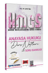 Yargı Yayınları 2025 Hukuk Mesleklerine Giriş Sınavı Anayasa Hukuku Ders Notları & Soru Bankası - Yargı Yayınları