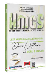 Yargı Yayınları 2025 Hukuk Mesleklerine Giriş Sınavı Ceza Yargılama Usulü Hukuku Ders Notları & Soru Bankası - Yargı Yayınları