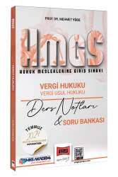 Yargı Yayınları 2025 Hukuk Mesleklerine Giriş Sınavı Vergi Hukuku - Vergi Usul Hukuku Ders Notları & Soru Bankası - Yargı Yayınları