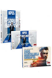 Yargı Yayınları 2025 KPSS Genel Kültür Coğrafya Soru Bankası & Video Ders Notları & Haritalarla Coğrafya Seti - Yargı Yayınları