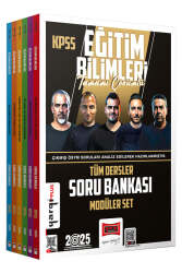 Yargı Yayınları 2025 KPSS Eğitim Bilimleri Tamamı Çözümlü Modüler Soru Bankası Seti - Yargı Yayınları
