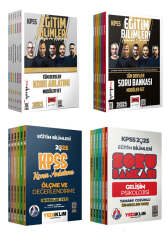 Yargı Yayınları & Yediiklim Yayınları 2025 KPSS Eğitim Bilimleri Modüler Soru Bankası ve Konu Anlatım Seti - Yargı Yayınları