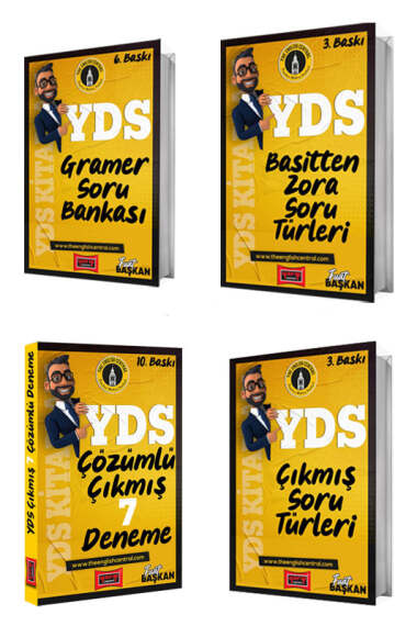 Yargı Yayınları Fuat Başkan YDS Paketi (4 Kitap) - 1