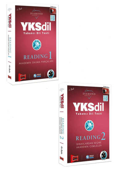 Yargı Yayınları YKSdil Diamond Serisi Reading 1 ve Reading 2 Seti - 1