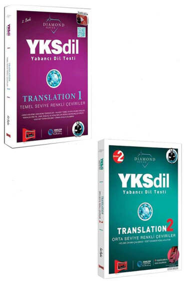 Yargı Yayınları YKSdil Diamond Serisi Translation 1 ve Translation 2 Seti - 1