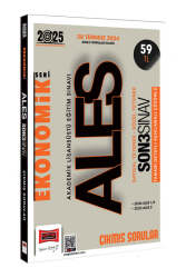 Yargı Yayınları 2025 ALES Vip Ekonomik Seri Sayısal-Sözel Yetenek Son 3 Sınav Çıkmış Sorular (28 Temmuz 2024) Sınav Soruları Dahil - Yargı Yayınları