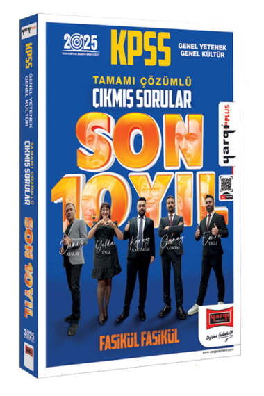 Yargı Yayınları 2025 KPSS GK-GY Tamamı Çözümlü Fasikül Fasikül Son 10 Yıl Çıkmış Sorular - 1
