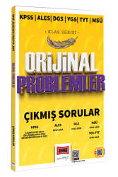 Yargı Yayınları 2025 KPSS ALES DGS YGS TYT MSÜ Klas Serisi Orijinal Problemler Çıkmış Sorular - Yargı Yayınları