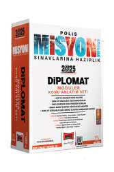 Yargı Yayınları 2025 Polis Misyon Sınavlarına Hazırlık Diplomat Serisi Diplomat Modüler Konu Anlatım Seti - Yargı Yayınları