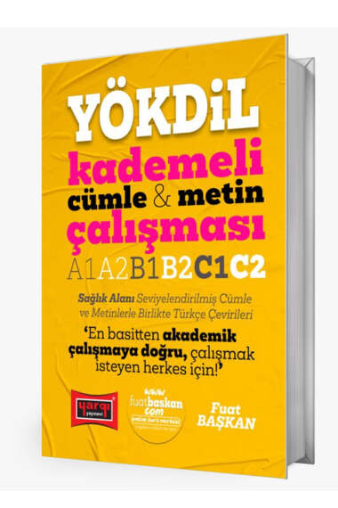 Yargı Yayınları YÖKDİL Kademeli Cümle & Metin Çalışması A1 A2 B1 B2 C1 C2 - 1