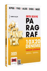 Yargı Yayınları 2025 KPSS YKS ALES DGS MSÜ Tamamı Çözümlü Panik Yok Orta Seviye Paragraf 10x20 Deneme - Yargı Yayınları