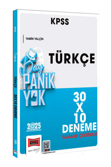 Yargı Yayınları 2025 KPSS Tamamı Çözümlü Türkçe 30x10 Deneme - 1