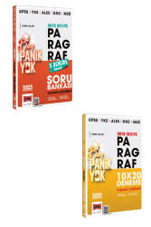 Yargı Yayınları 2025 KPSS YKS ALES DGS MSÜ Tamamı Çözümlü Panik Yok Paragraf Orta Seviye Seti - Yargı Yayınları