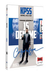 Yargı Yayınları 2025 KPSS Genel Kültür Tamamı Çözümlü Coğrafya 15 Deneme - Yargı Yayınları