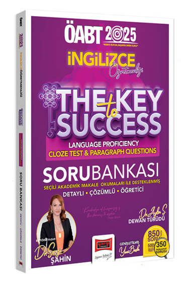 Yargı Yayınları 2025 ÖABT İngilizce Öğretmenliği The Key To Cloze Test And Paragraph Questions Tamamı Detaylı Çözümlü Soru Bankası - 1