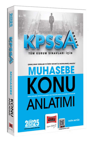 Yargı Yayınları 2025 KPSS-A Grubu Tüm Kurum Sınavları İçin Muhasebe Konu Anlatımı - 1