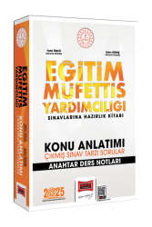 Yargı Yayınları 2025 Eğitim Müfettiş Yardımcılığı Sınavlarına Hazırlık Konu Anlatımı Anahtar Ders Notları - Yargı Yayınları