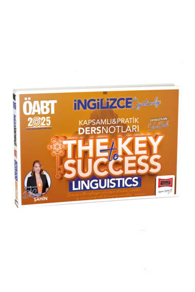 Yargı Yayınları 2025 ÖABT İngilizce Öğretmenliği Kapsamlı Pratik Ders Notları The Key Success Linguistics (Sevgi Şahin) - 1