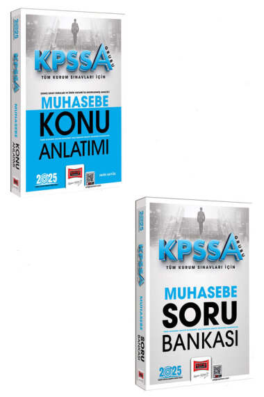 Yargı Yayınları 2025 KPSS-A Grubu Tüm Kurum Sınavları İçin Muhasebe Konu ve Soru Seti - 1