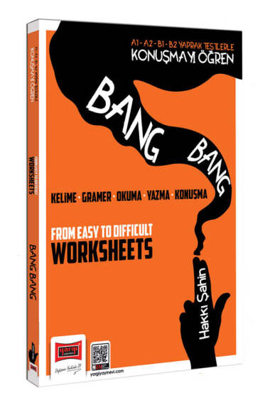 Yargı Yayınları A1 A2 B1 B2 Yaprak Testlerle Konuşmayı Öğren Bang Bang Worksheets (Hakkı Şahin) - 1