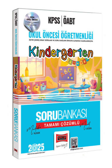 Yargı Yayınları 2025 ÖABT Okul Öncesi Öğretmenliği Kindergarten Tamamı Çözümlü Soru Bankası - 1