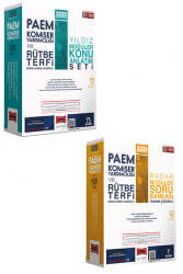 Yargı Yayınları 2025 PAEM Komiser Yardımcılığı ve Rütbe Terfi Sınavlarına Hazırlık Konu ve Soru Bankası Seti (2 Kitap) - Yargı Yayınları