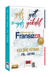 Yargı Yayınları 2025 YDS YDT E-YDS YÖKDİL Gökhan Hoca İle Fransızca Kelime Kitabı Fiil-Deyim - Yargı Yayınları