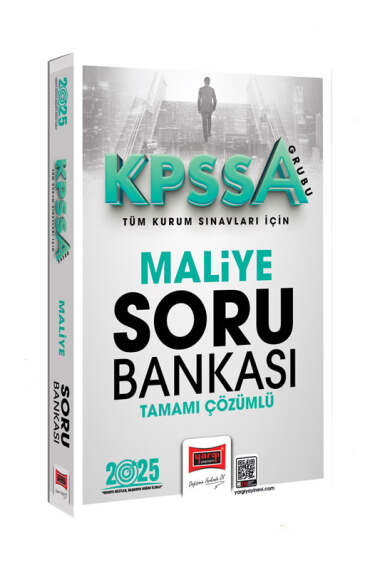 Yargı Yayınları 2025 KPSS-A Grubu Tüm Kurum Sınavları İçin Tamamı Çözümlü Maliye Soru Bankası - 1