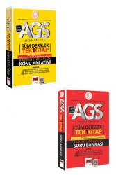 Yargı Yayınları 2025 MEB-AGS Tüm Dersler Tek Kitap Hazırlık Kılavuzu Konu Anlatımı ve Soru Bankası Seti (2 Kitap) - Yargı Yayınları