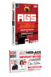 Yargı Yayınları 2025 MEB-AGS Mevzuat Bilgisi Soru Bankası ve Konu Anlatım Seti (2 Kitap) - Yargı Yayınları