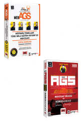 Yargı Yayınları 2025 MEB-AGS Anka Serisi Eğitimin Temelleri Türk Milli Eğitim Sistemi İle Mevzuat Bilgisi Soru Bankası Seti (2 Kitap) - Yargı Yayınları