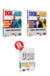 Yargı Yayınları 2025 DGS ALES Sayısal - Sözel Video Ders Notları Seti - Yargı Yayınları