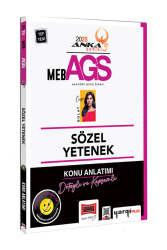 Yargı Yayınları 2025 MEB-AGS Anka Serisi Sözel Yetenek Konu Anlatımı - Yargı Yayınları