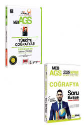 Yargı Yayınları 2025 MEB-AGS Türkiye Coğrafyası Soru Bankası Seti (2 Kitap) - Yargı Yayınları