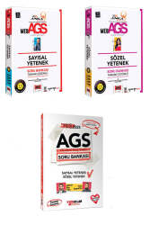 Yargı Yayınları & Yediiklim Yayınları 2025 MEB-AGS Sayısal - Sözel Soru Bankası Seti (2 Kitap) - Yargı Yayınları